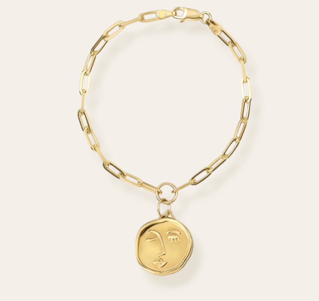 Be You 18kt Gold Charm Bracelets 18kt Yellow Gold